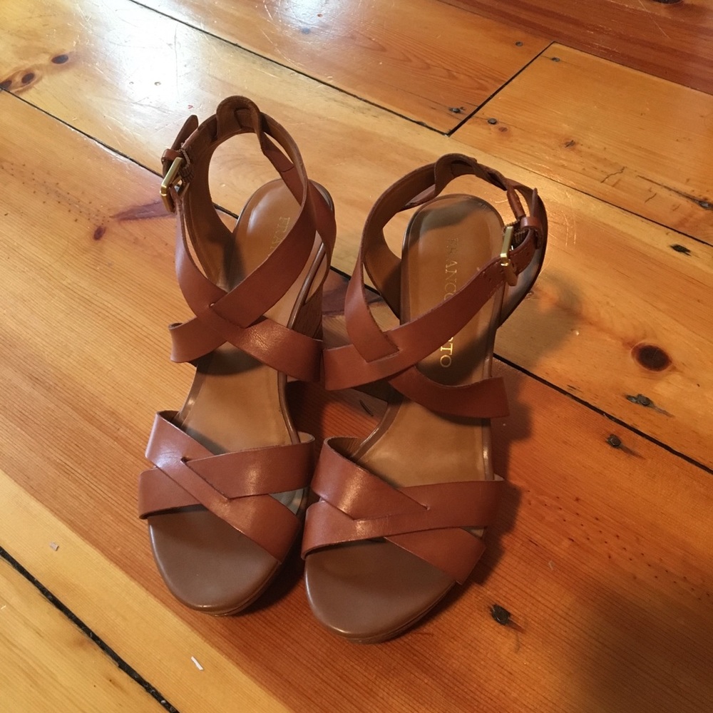 Franco Sarto wedge sandal, size 7.5